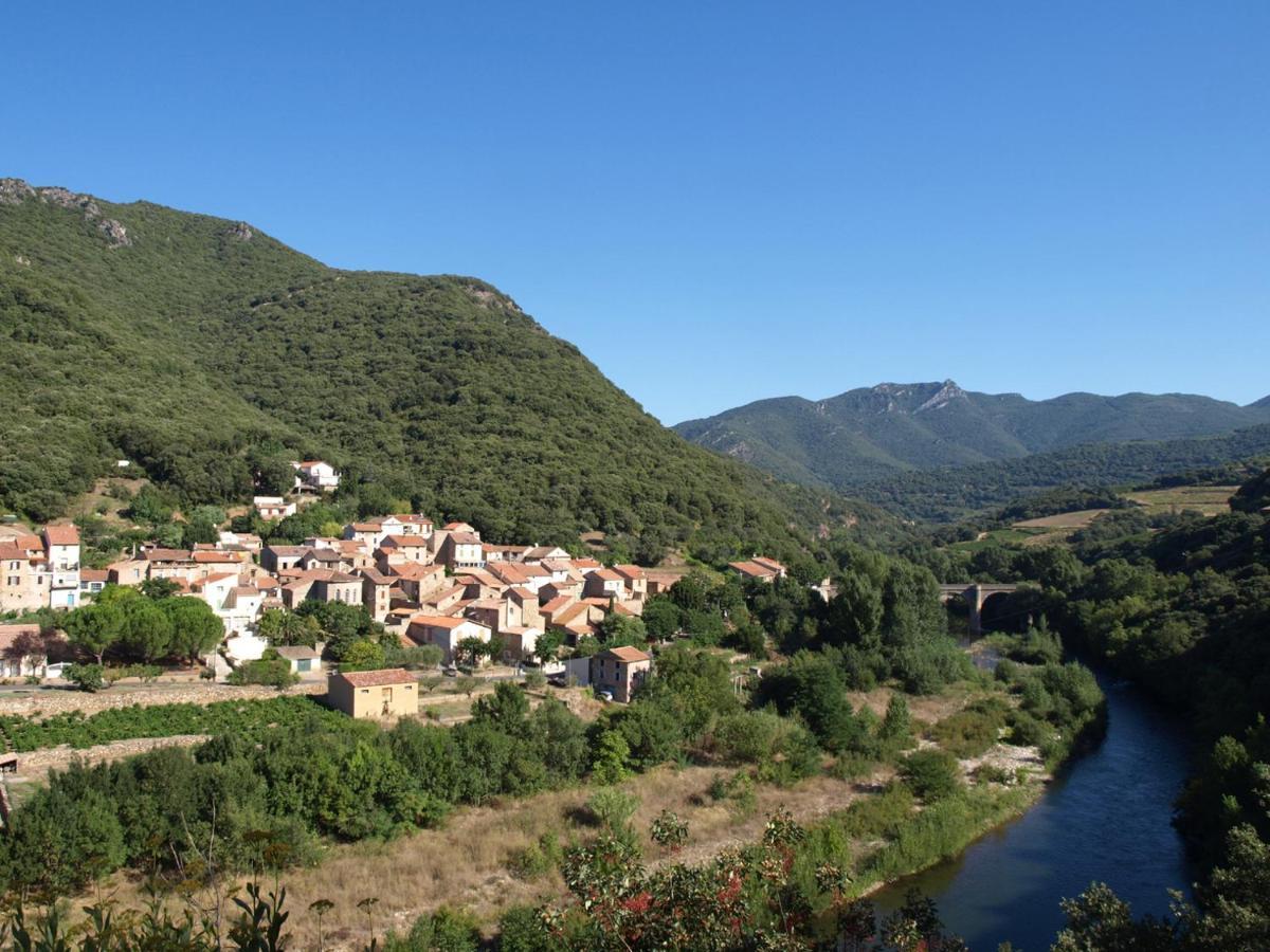 Chambre D'Hotes Le Rougeyras Roquebrun Exteriör bild