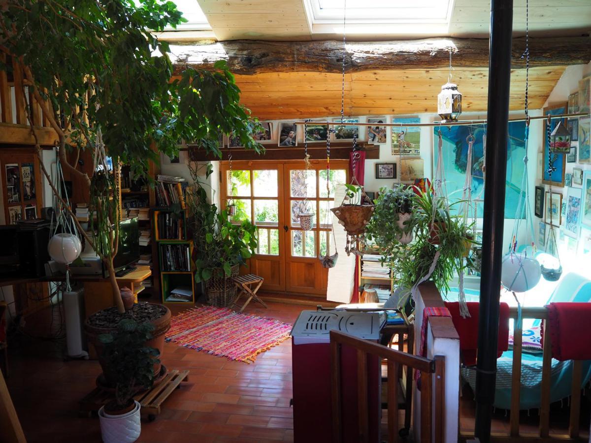 Chambre D'Hotes Le Rougeyras Roquebrun Exteriör bild
